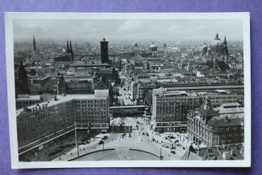 Ansichtskarte AK Berlin 1940-1950 Alexanderplatz HERTIE Straße Ortsansicht Architektur